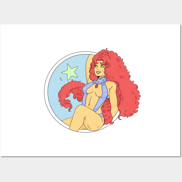 80s Starfire Wall Art by AgreeablePossum